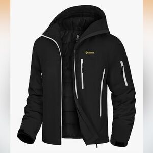 Ski Jacket Warm Winter Snow Coat Waterproof Mountain Windbreaker Snowboarding